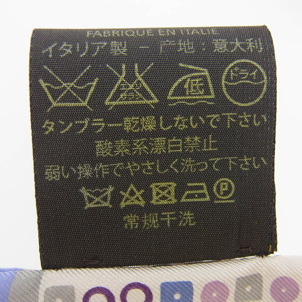 LOUIS VUITTON ルイ・ヴィトン M75037 シルク100％ フラワープリント バンドー スカーフ マルチカラー系【中古】