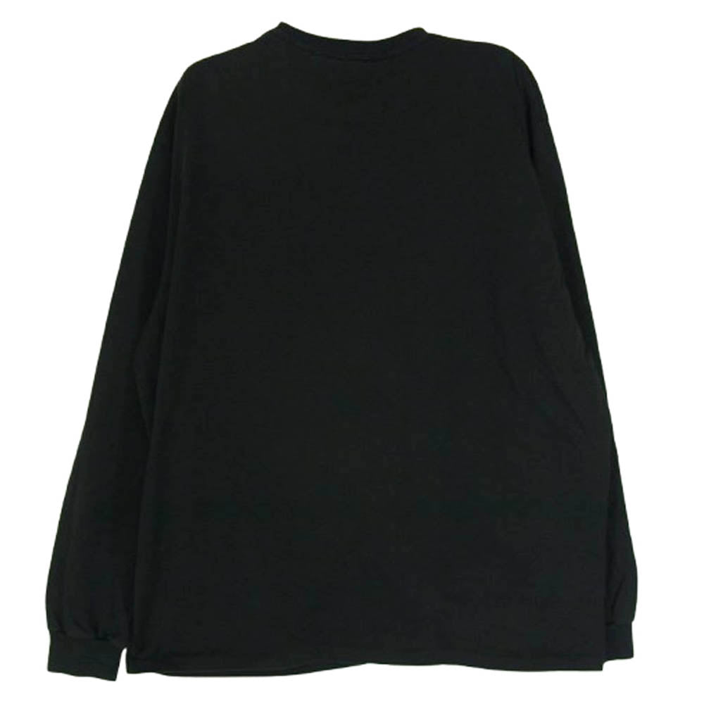 AURALEE オーラリー A00SP01GT LUSTER PLAITING L/S TEE ラスタープレーティング 長袖 Tシャツ ブラック系 3【中古】
