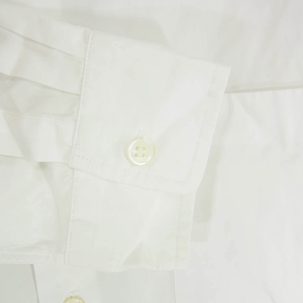 COMME des GARCONS HOMME DEUX コムデギャルソンオムドゥ AD2020 DZ-B516 定番 レギュラーカラー 長袖 シャツ ホワイト系 M【中古】