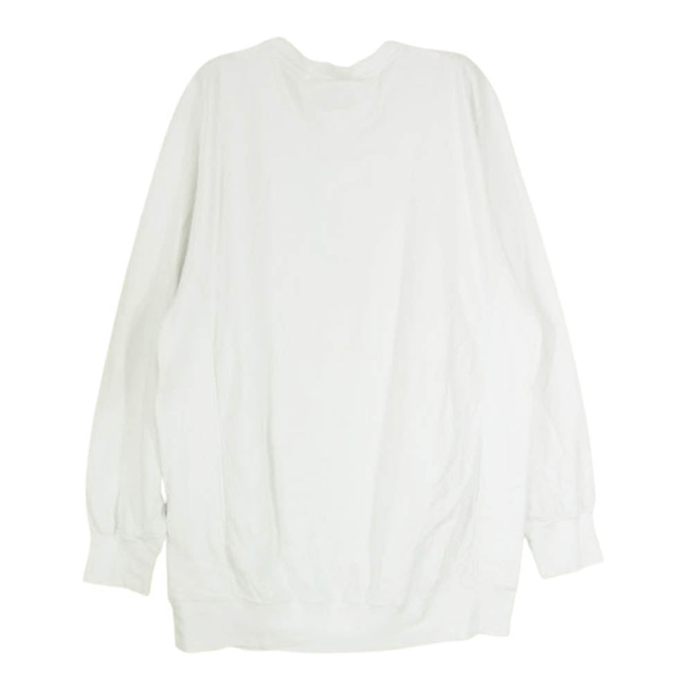 AURALEE オーラリー 23SS A23SP01NU ELASTIC HIGH GAUGE SWEAT P/O エラスティック ハイゲージ スウェット プルオーバー ホワイト系 4【中古】