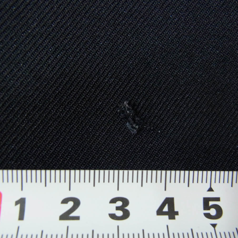 COMME des GARCONS HOMME DEUX コムデギャルソンオムドゥ 21SS AD2020 DG-P050 エステル縮絨 ポリ縮 染色加工 製品染め 裾ダブル クロップド テーパードパンツ ネイビー系 M【中古】