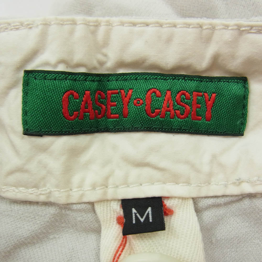 ケイシーケイシー コットン ボタンフライ テーパード パンツ グレー系 M【中古】
