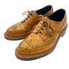 Tricker's トリッカーズ 926485 COUNTRY BOOT 外羽根 ウイングチップ カントリー レザー ブーツ キャメル ライトブラウン系 6【中古】