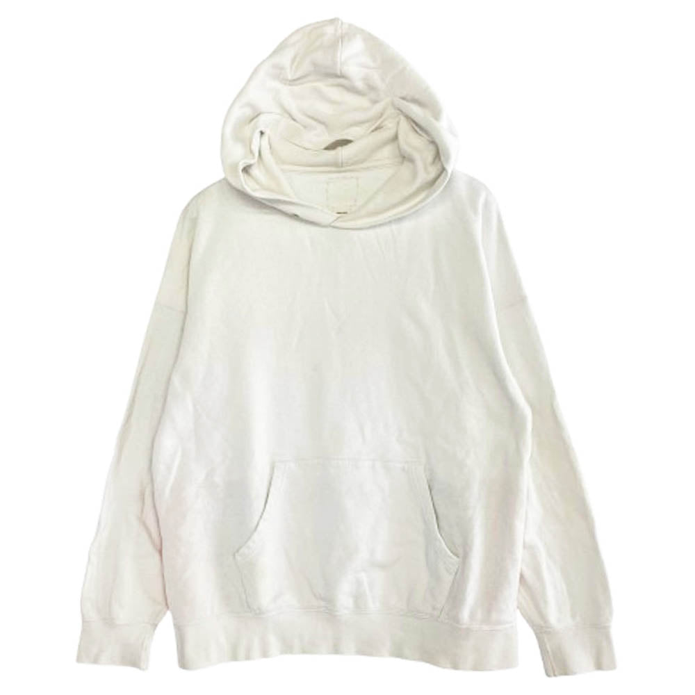 VISVIM ビズビム 19AW 0119405010002 JUMBO HOODIE P.O. STRIPES ジャンボ フーディ― ストライプ プルオーバー パーカー ホワイト系 2【中古】