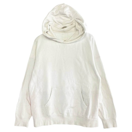 VISVIM ビズビム 19AW 0119405010002 JUMBO HOODIE P.O. STRIPES ジャンボ フーディ― ストライプ プルオーバー パーカー ホワイト系 2【中古】