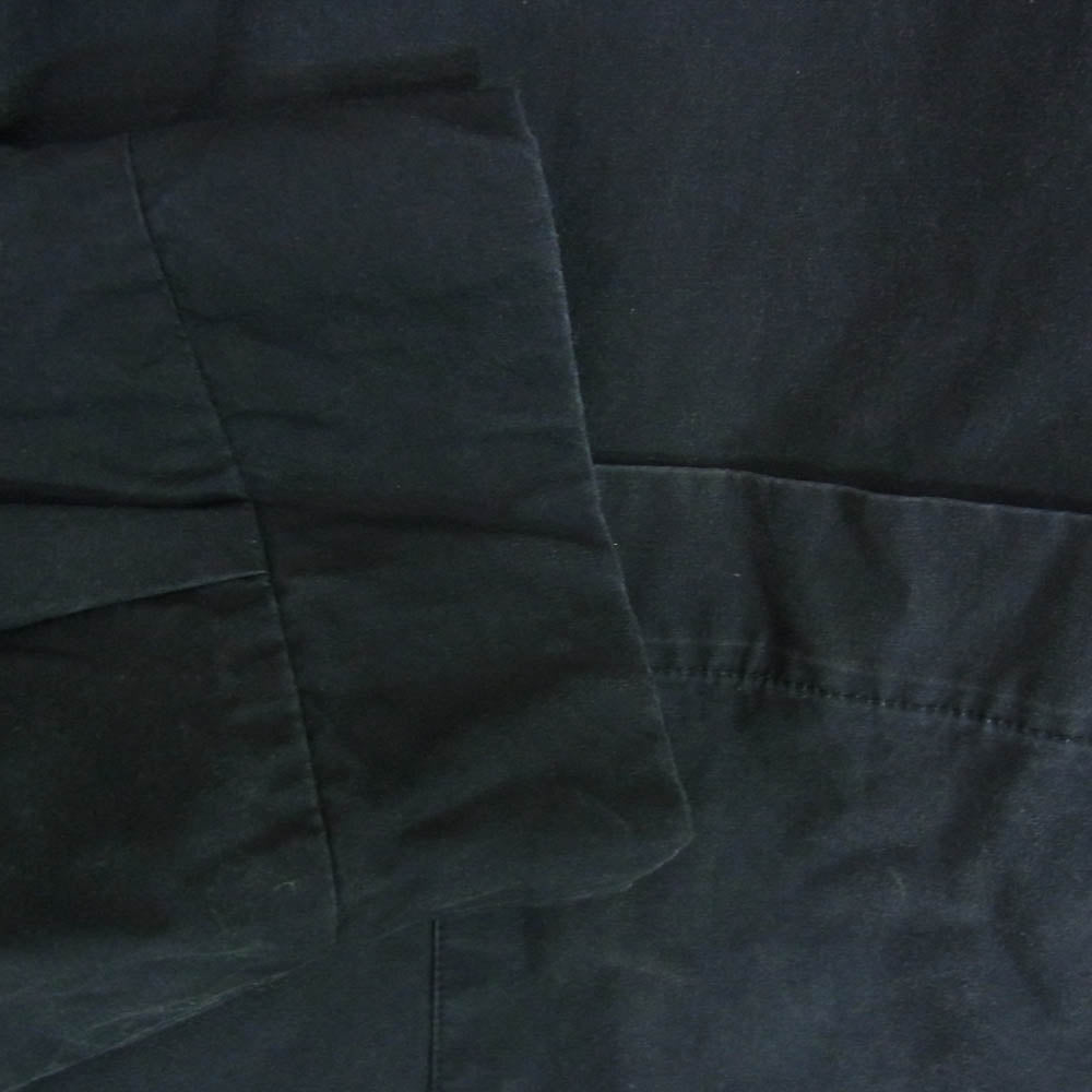 ケイシーケイシー ペーパー コットン シャツ ジャケット ネイビー系 L【中古】