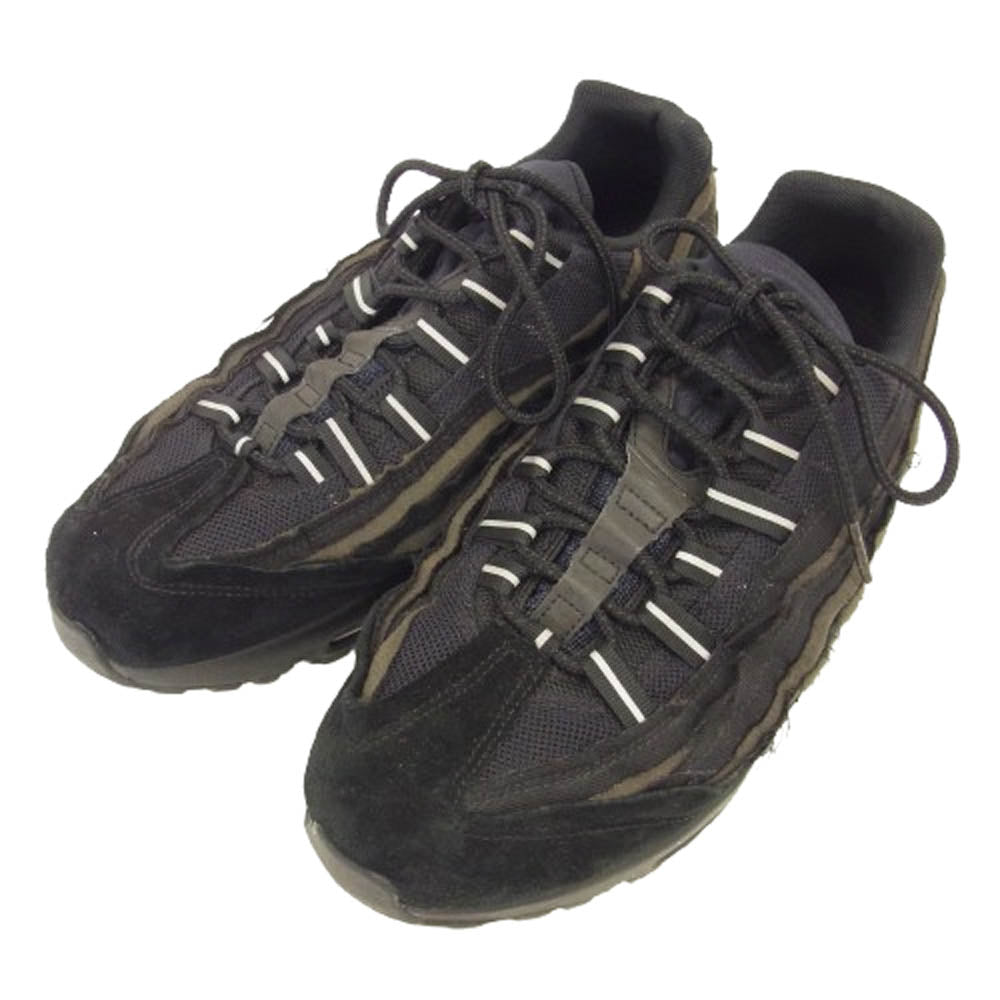 NIKE ナイキ CU8406-001 COMME des GARCONS Air Max 95 コムデギャルソン エアマックス95 ローカット スニーカー ブラック系 26.5cm【中古】