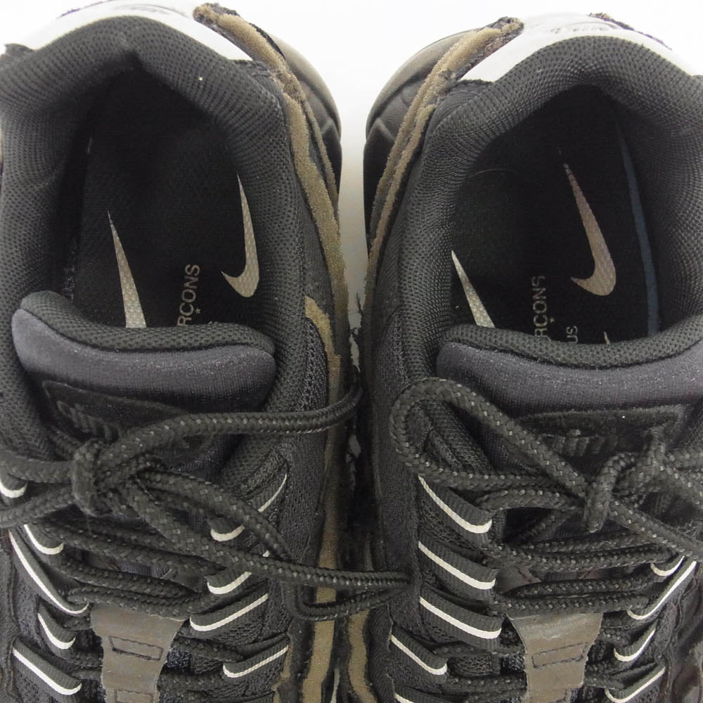 NIKE ナイキ CU8406-001 COMME des GARCONS Air Max 95 コムデギャルソン エアマックス95 ローカット スニーカー ブラック系 26.5cm【中古】