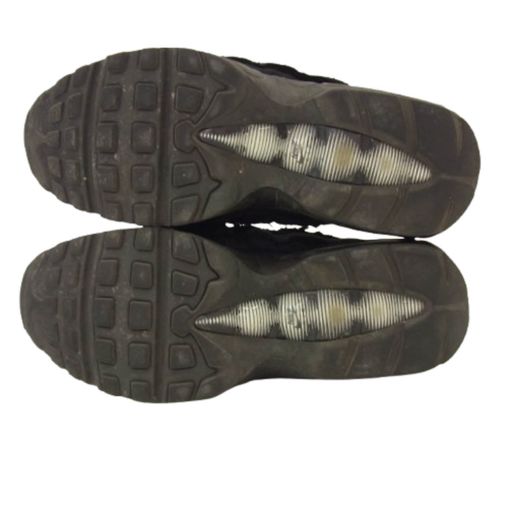 NIKE ナイキ CU8406-001 COMME des GARCONS Air Max 95 コムデギャルソン エアマックス95 ローカット スニーカー ブラック系 26.5cm【中古】