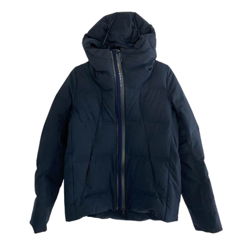 DESCENTE デサント DAMOGK32U 水沢ダウン ALLTERRAIN SHUTTLE オルテライン シャトル フード付き ダウンジャケット ネイビー系 S【中古】