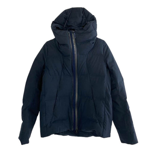 DESCENTE デサント DAMOGK32U 水沢ダウン ALLTERRAIN SHUTTLE オルテライン シャトル フード付き ダウンジャケット ネイビー系 S【中古】