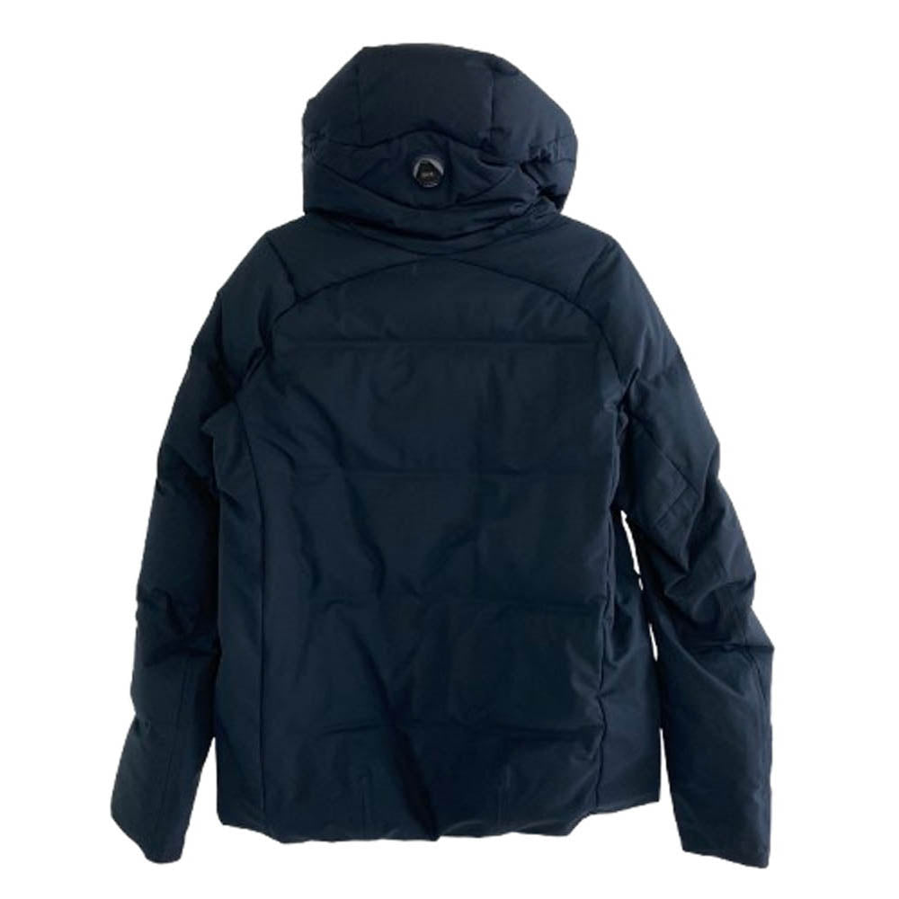 DESCENTE デサント DAMOGK32U 水沢ダウン ALLTERRAIN SHUTTLE オルテライン シャトル フード付き ダウンジャケット ネイビー系 S【中古】