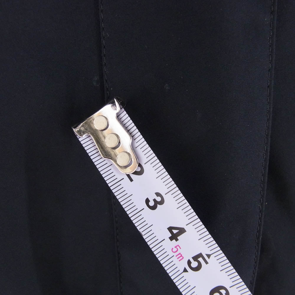 Herno ヘルノ PA006DL-11101-9290 Laminar GORE-TEX ラミナー ゴアテックス ナイロン フーデッド コート ブラック系 42【中古】