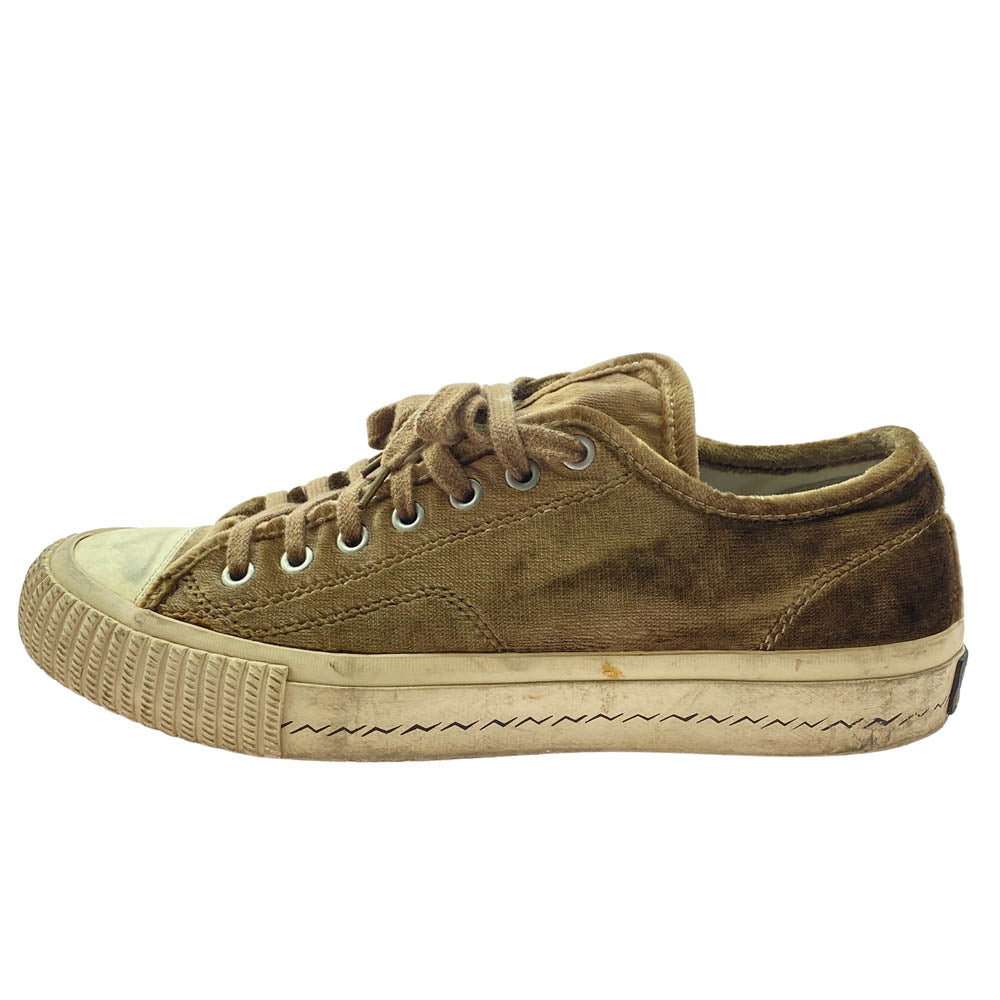 VISVIM ビズビム 18AW 0118201001001 SKAGWAY LOW ベロア ローカットスニーカー ブラウン系 US9.5【中古】
