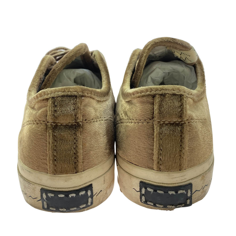 VISVIM ビズビム 18AW 0118201001001 SKAGWAY LOW ベロア ローカットスニーカー ブラウン系 US9.5【中古】
