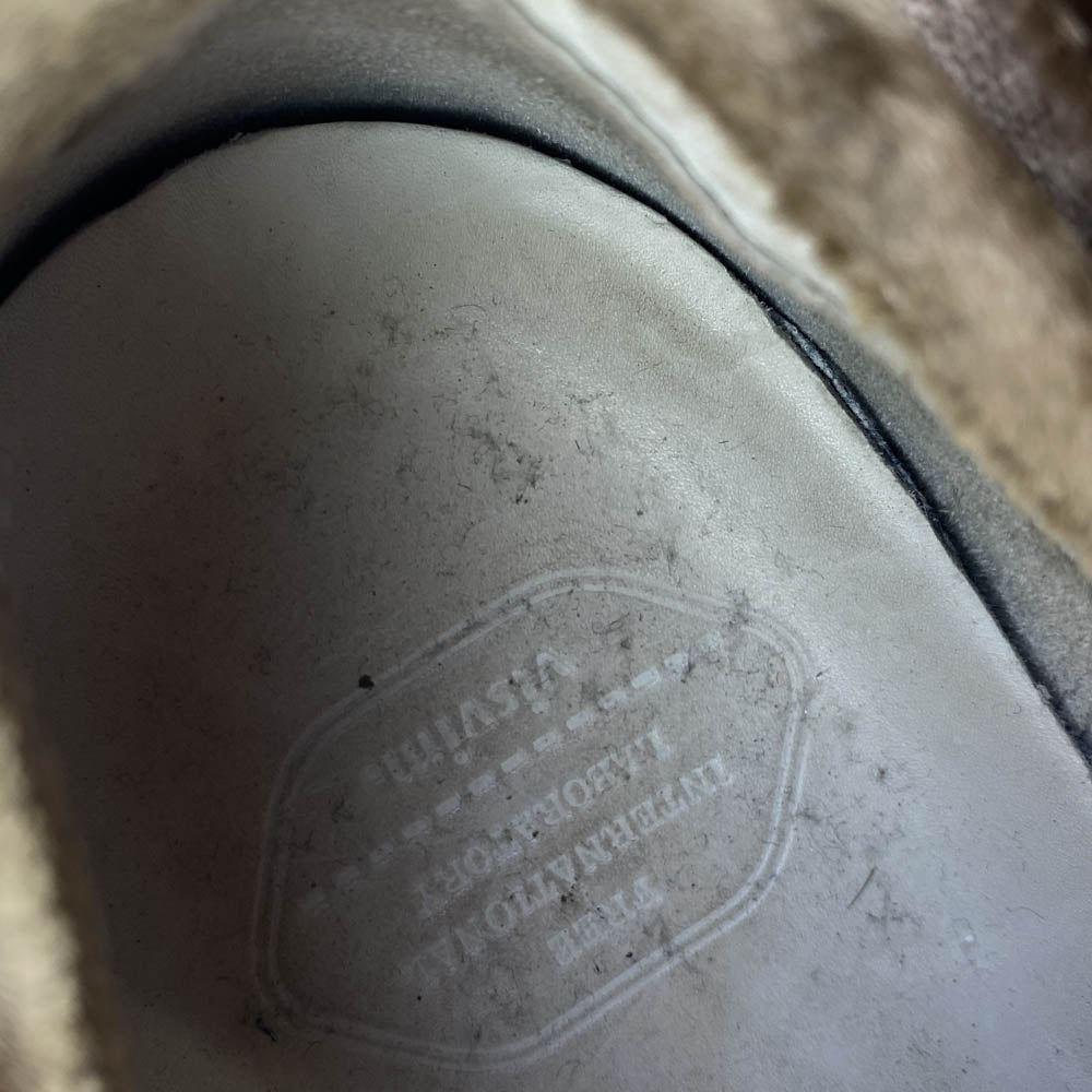 VISVIM ビズビム 18AW 0118201001001 SKAGWAY LOW ベロア ローカットスニーカー ブラウン系 US9.5【中古】