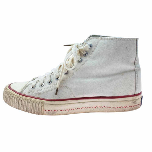 VISVIM ビズビム 18AW 0118201001002 SKAGWAY HI キャンバス ハイカットスニーカー ホワイト系 US9【中古】