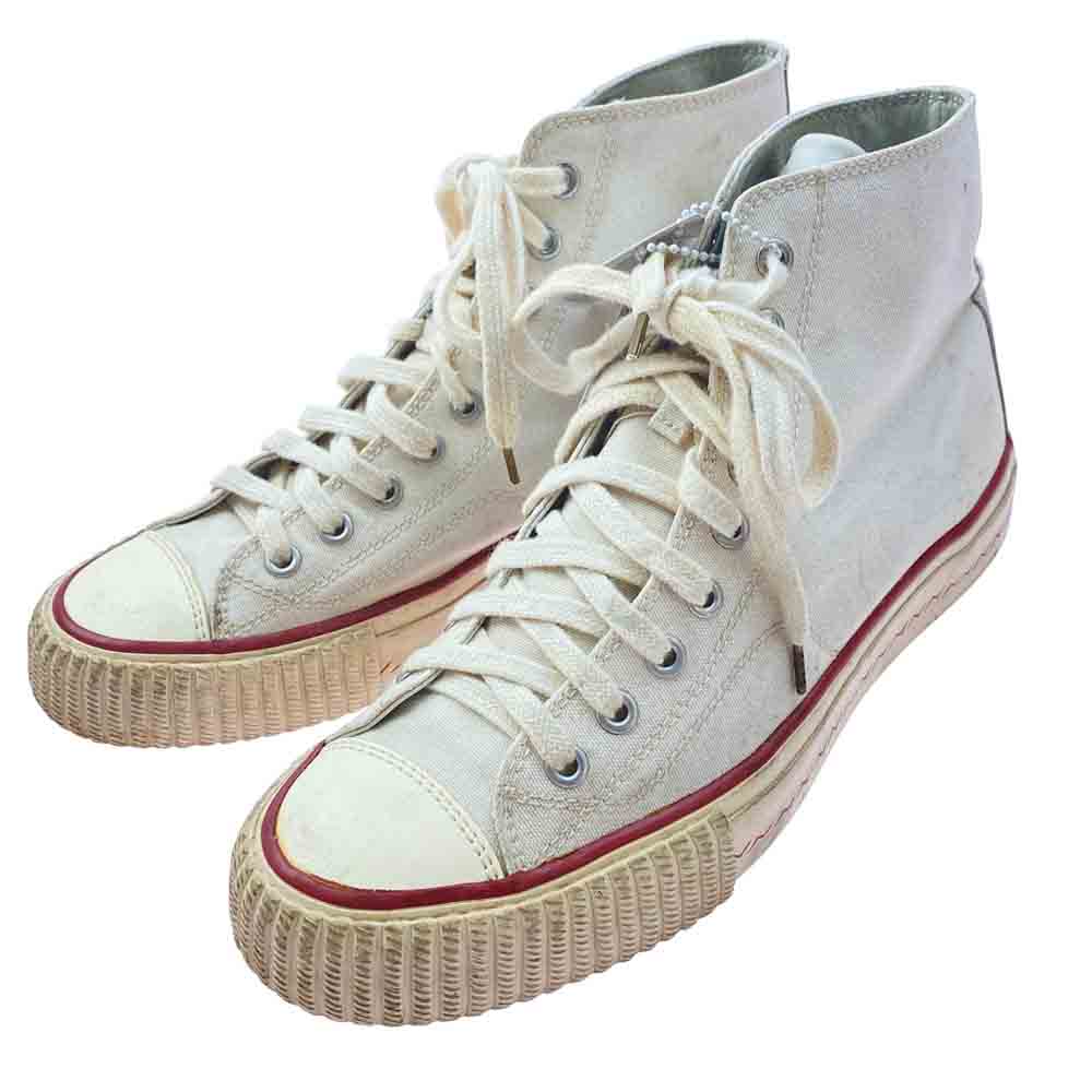 VISVIM ビズビム 18AW 0118201001002 SKAGWAY HI キャンバス ハイカットスニーカー ホワイト系 US9【中古】