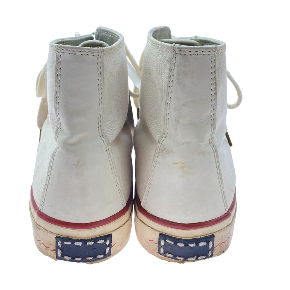 VISVIM ビズビム 18AW 0118201001002 SKAGWAY HI キャンバス ハイカットスニーカー ホワイト系 US9【中古】