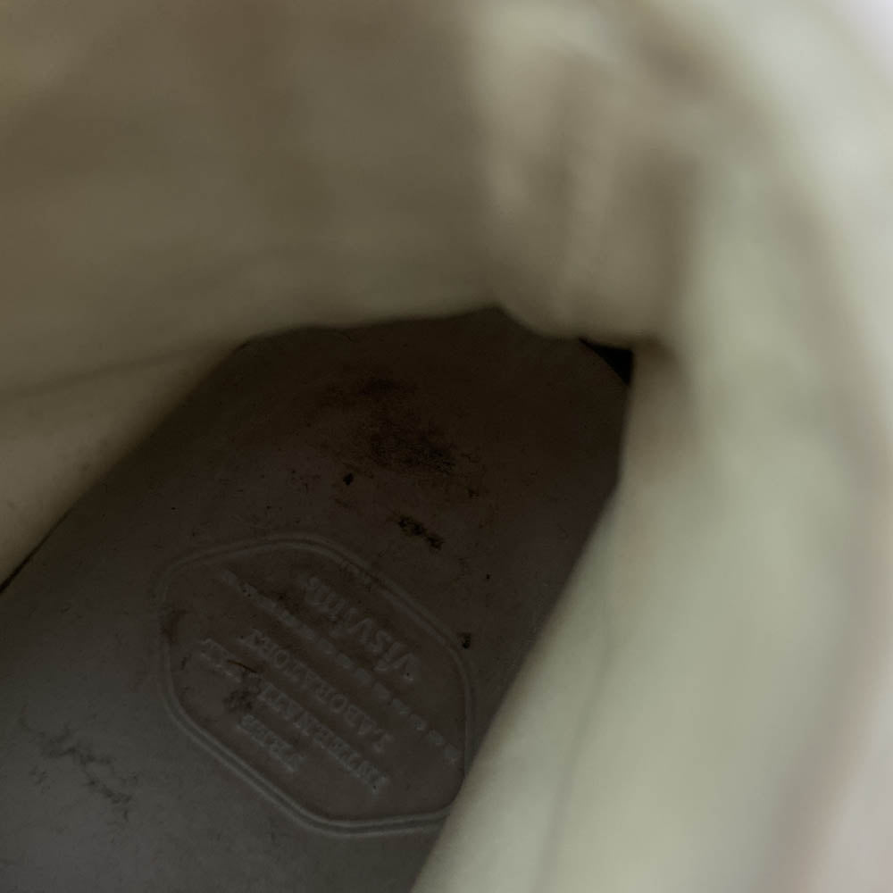 VISVIM ビズビム 18AW 0118201001002 SKAGWAY HI キャンバス ハイカットスニーカー ホワイト系 US9【中古】