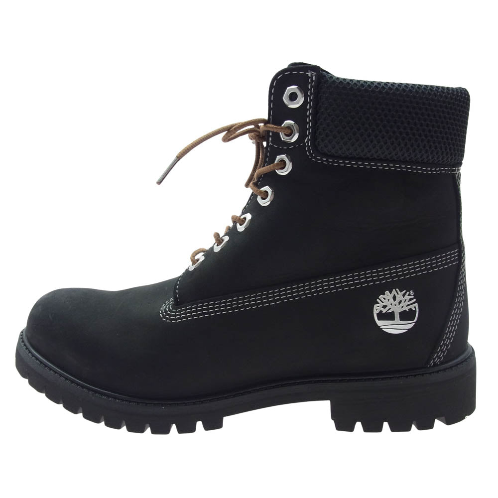 Timberland ティンバーランド TB0A2P6WW05 Premium 6 Inch プレミアム 6インチ スエード レースアップ ショートブーツ ブラック系 27cm【中古】