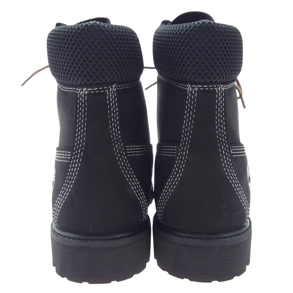 Timberland ティンバーランド TB0A2P6WW05 Premium 6 Inch プレミアム 6インチ スエード レースアップ ショートブーツ ブラック系 27cm【中古】