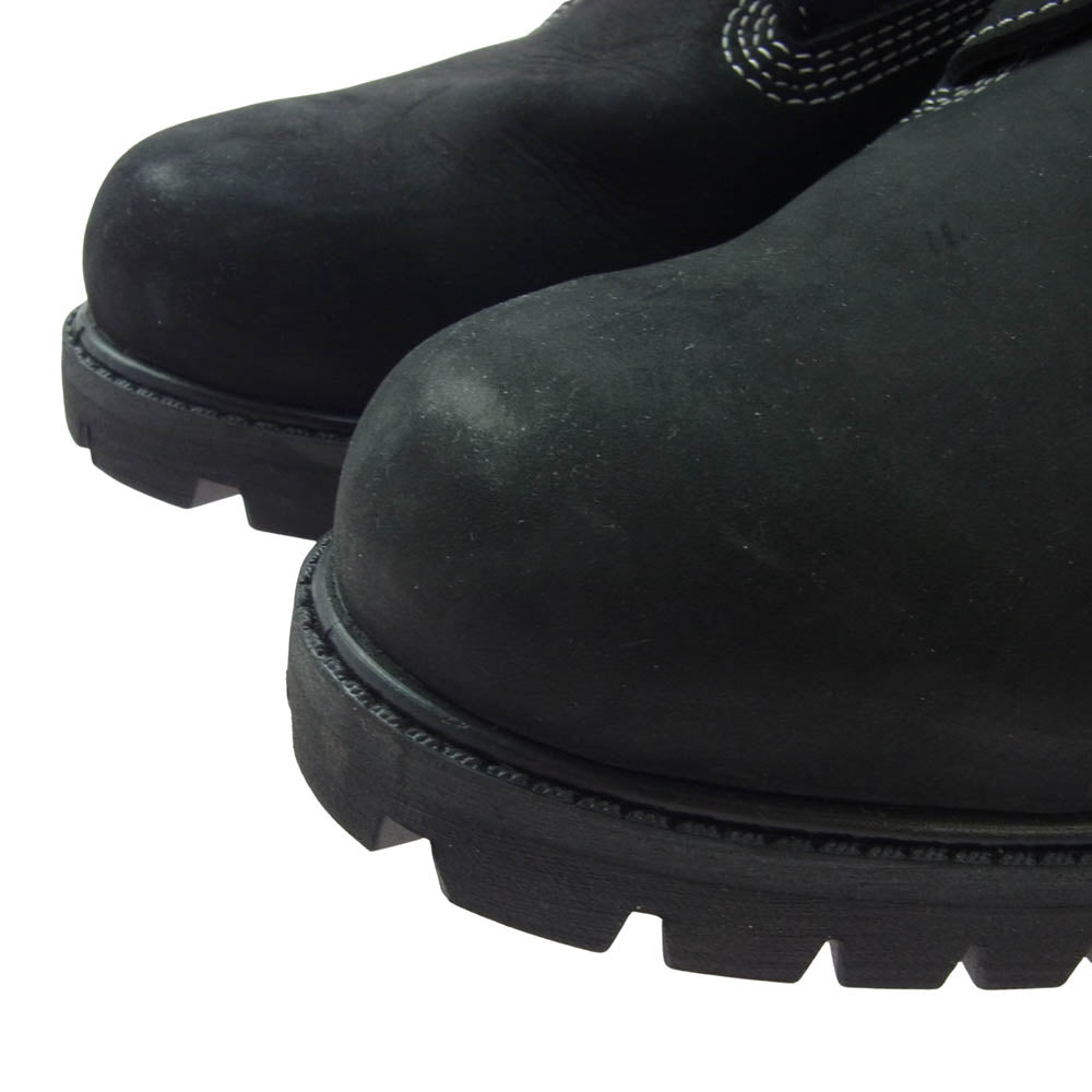 Timberland ティンバーランド TB0A2P6WW05 Premium 6 Inch プレミアム 6インチ スエード レースアップ ショートブーツ ブラック系 27cm【中古】