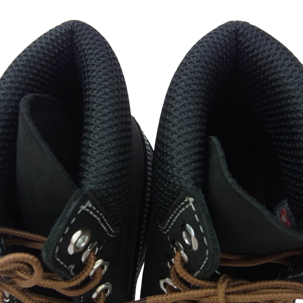 Timberland ティンバーランド TB0A2P6WW05 Premium 6 Inch プレミアム 6インチ スエード レースアップ ショートブーツ ブラック系 27cm【中古】