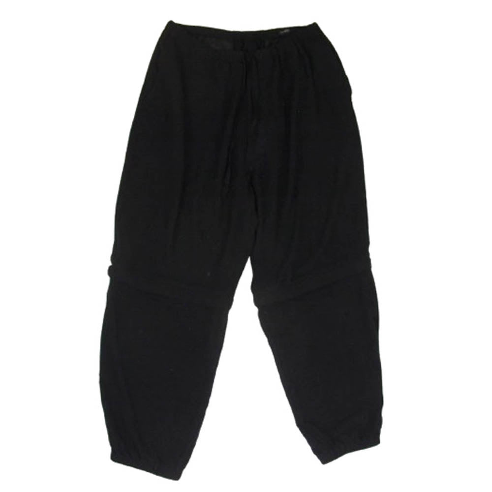 COMOLI コモリ 24SS Z01-03024 シルクネップ ビエラ コンバーティブル パンツ ブラック系 3【中古】