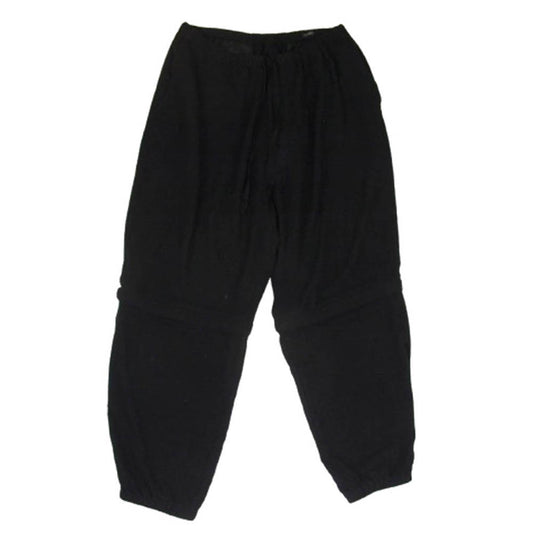 COMOLI コモリ 24SS Z01-03024 シルクネップ ビエラ コンバーティブル パンツ ブラック系 3【中古】