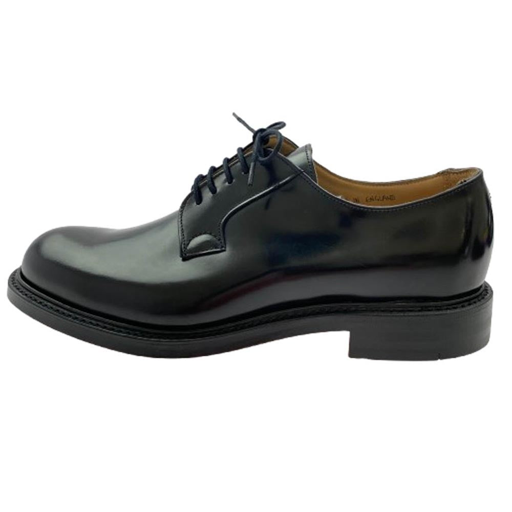 JOSEPH CHEANEY ジョセフチーニー WYEII ウェイ2 プレーントゥ ビジネス シューズ ブラック系 7【極上美品】【中古】