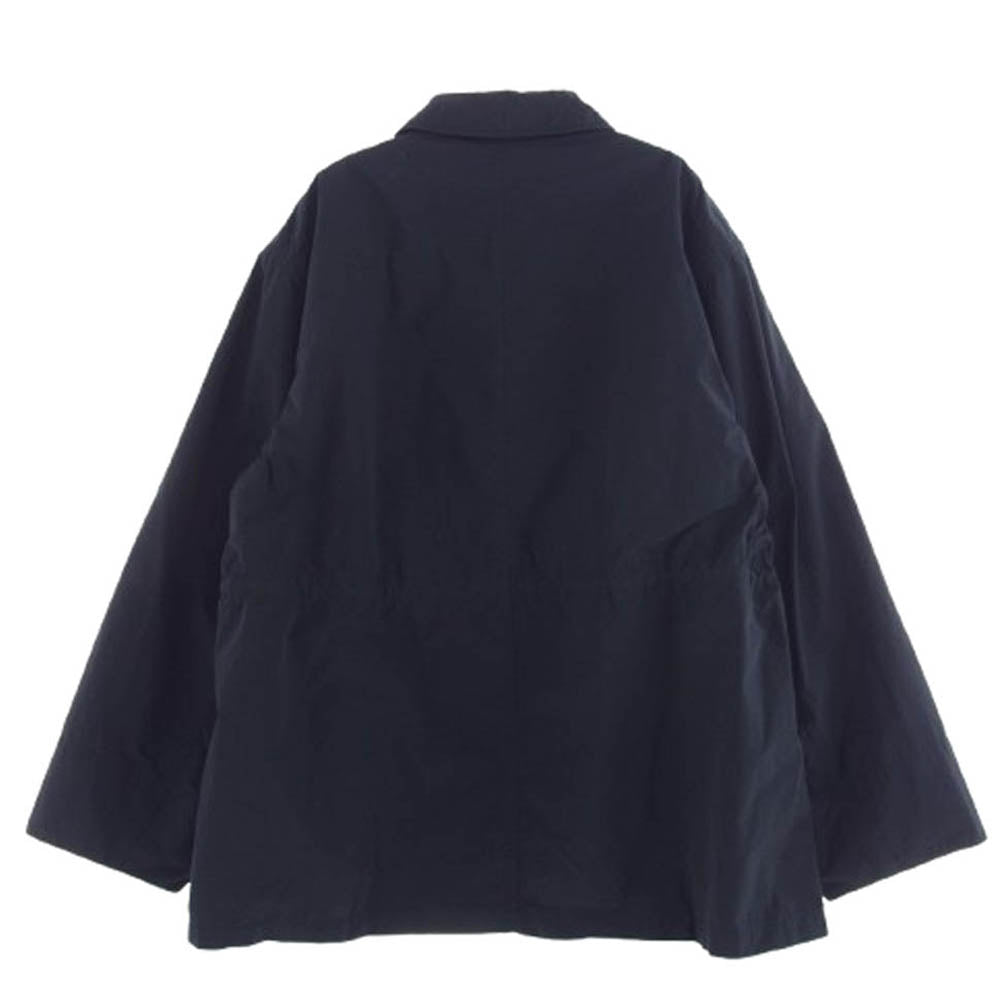 ATON エイトン 24AW 7110477 AIR WEATHER SHORT MODS COAT ショート モッズ コート ネイビー系 4【新古品】【未使用】【中古】
