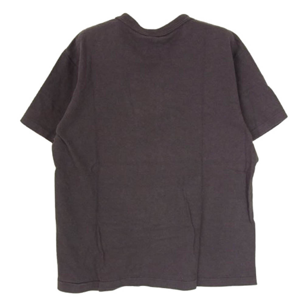WAREHOUSE ウエアハウス RACING TEAM プリント クルーネック 半袖 Tシャツ チャコール系 S【中古】