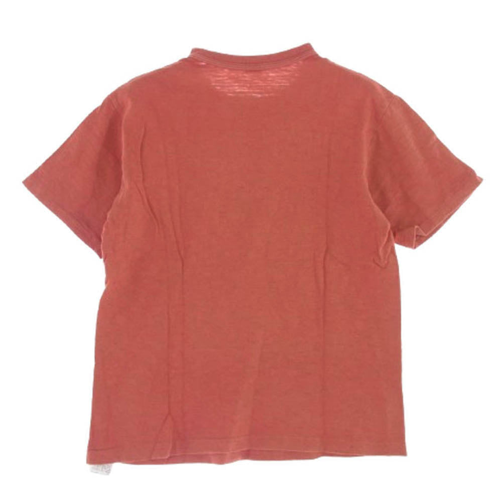 WAREHOUSE ウエアハウス PEEKSKILL HIGH SCHOOL プリント Tシャツ 赤みがかったブラウン系 S【中古】