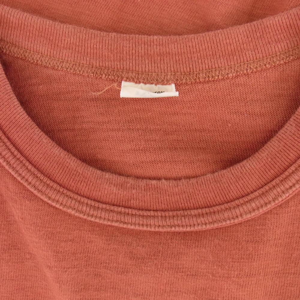 WAREHOUSE ウエアハウス PEEKSKILL HIGH SCHOOL プリント Tシャツ 赤みがかったブラウン系 S【中古】