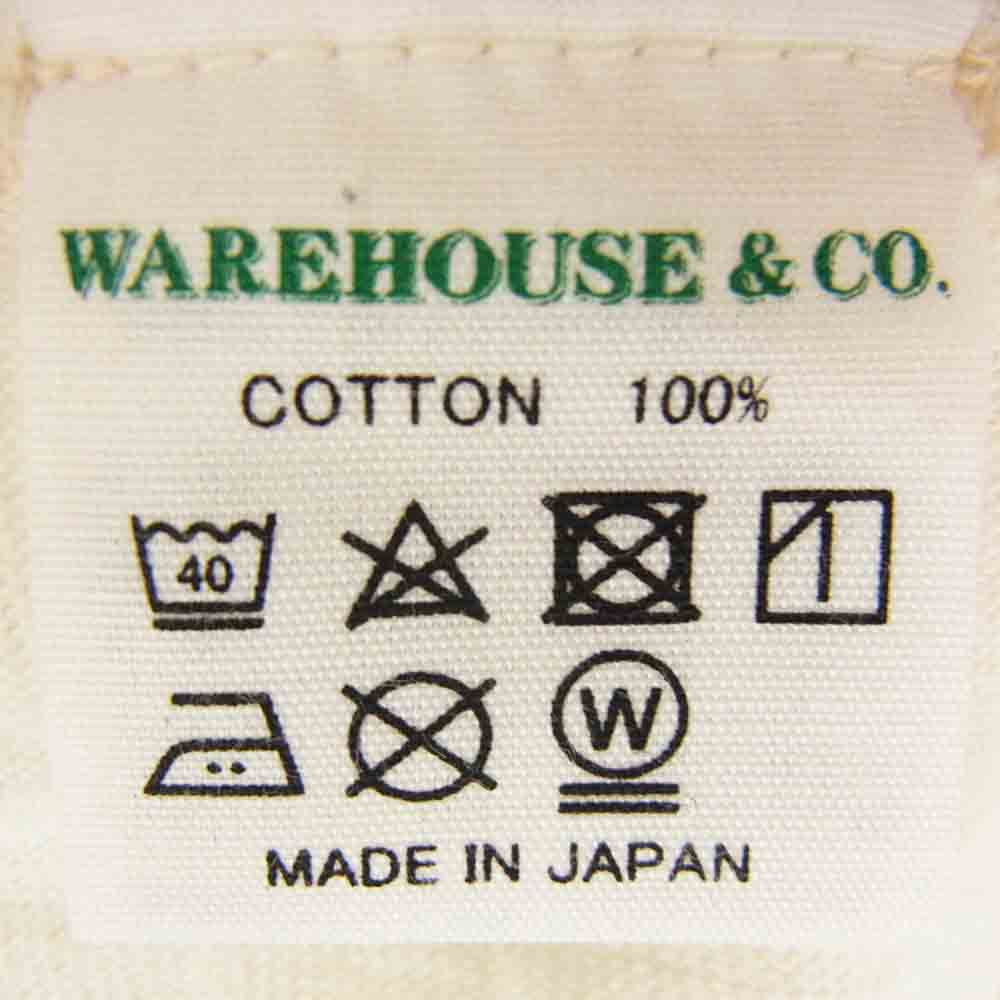 WAREHOUSE ウエアハウス GREENWICH RECREATION プリント 7分袖 Tシャツ ネイビー系 S【中古】