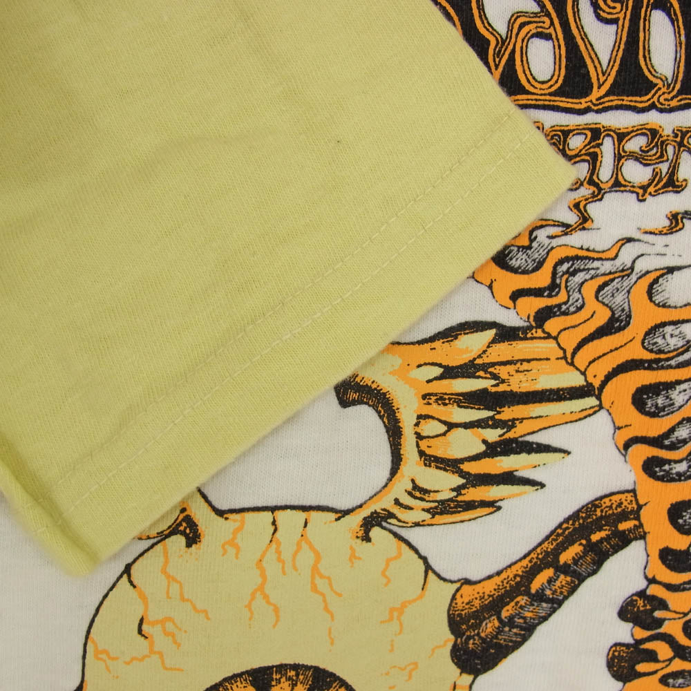 BOOTLEGGERS ブートレガーズ Jimi Hendrix ジミヘンドリクス フライングアイボール プリント7分袖 プリント Tシャツ マルチカラー系 サイズ表記無【中古】