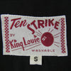 キングルイ KL37832 実名復刻 BOWLING SHIRT ROAD HOGS ボーリング シャツ ブラック系 S【中古】