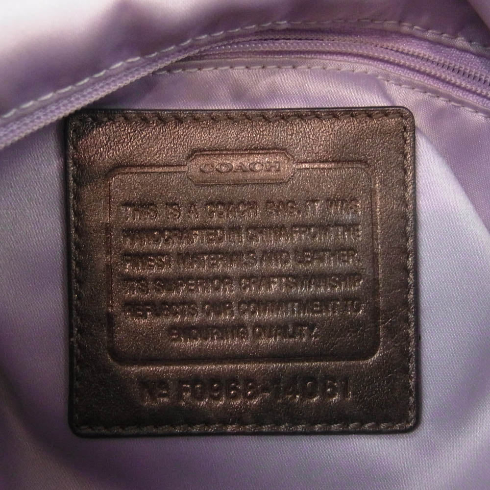 COACH コーチ 14061 ハンドバッグ ベージュ系【中古】