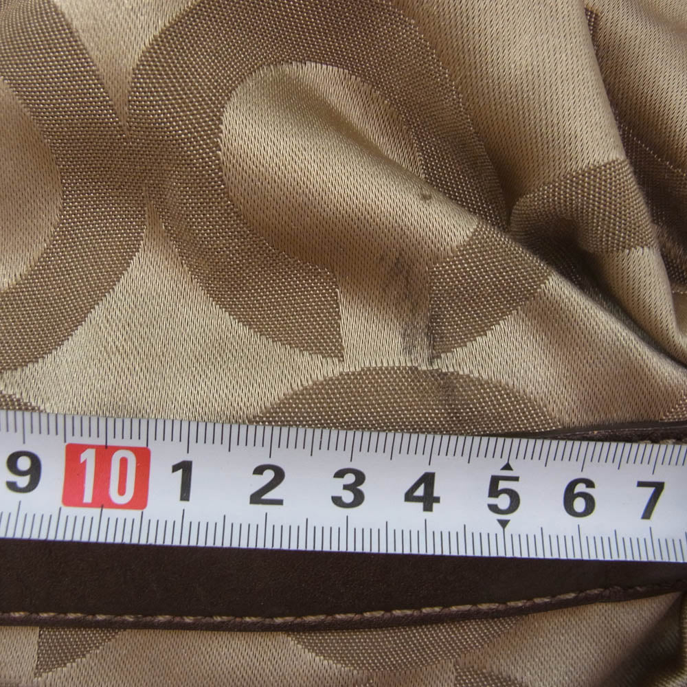 COACH コーチ 14061 ハンドバッグ ベージュ系【中古】