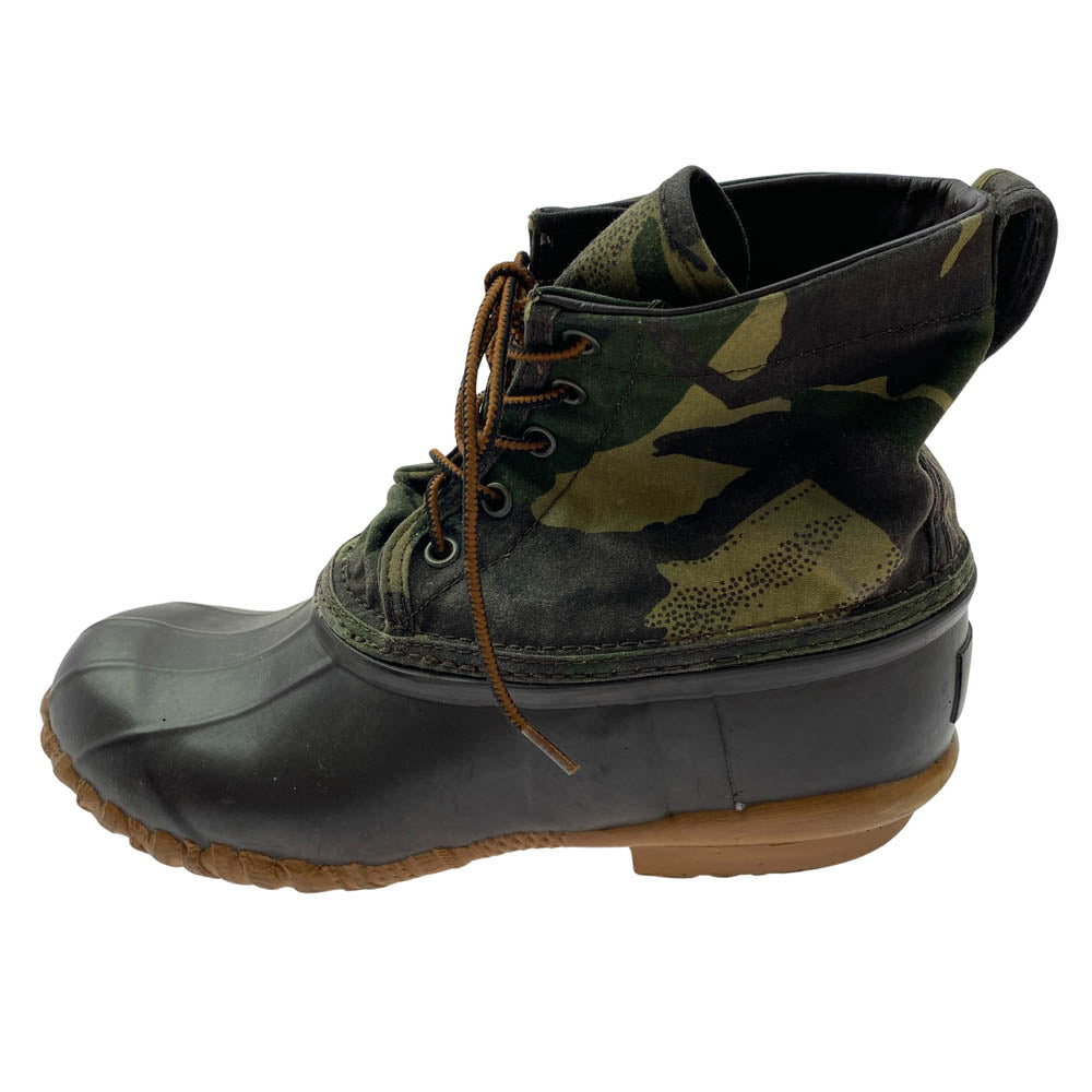 Danner ダナー D-9600 カモフラ レースアップ シューズ ブーツ ブラウン系 カーキ系 US8【中古】