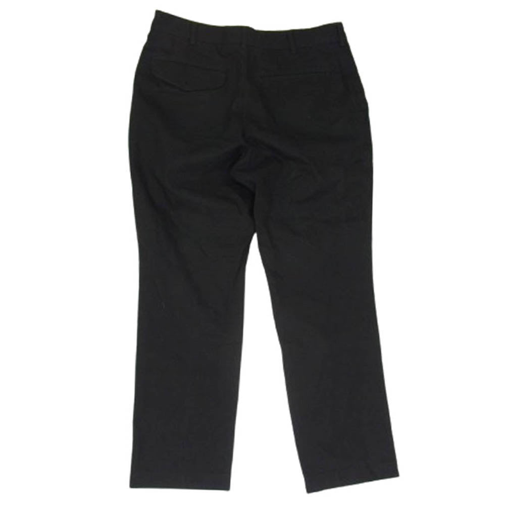 COMME des GARCONS HOMME PLUS コムデギャルソンオムプリュス PM-P055 オムプリュス コットン スラックス パンツ ブラック系 S【中古】