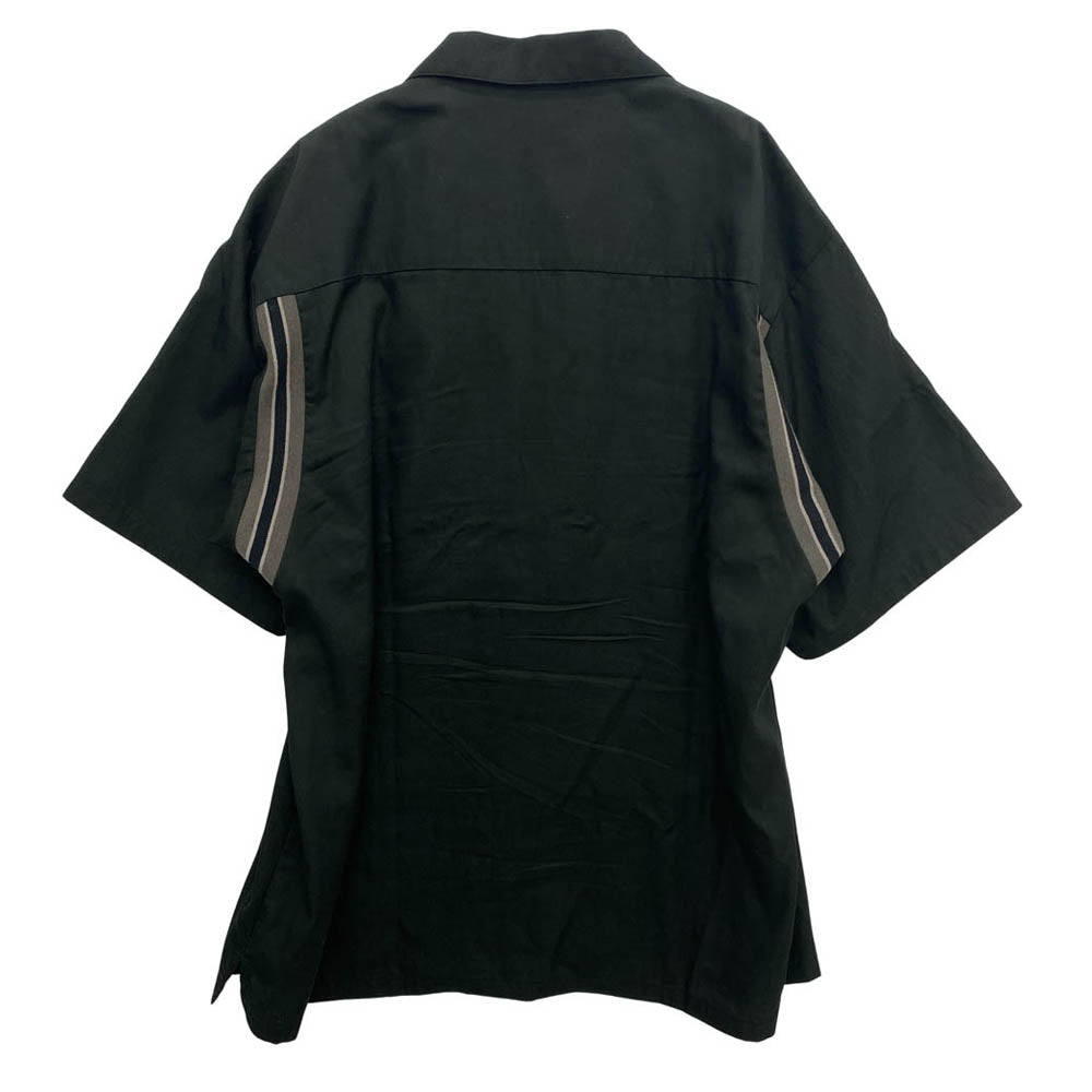 NEIGHBORHOOD ネイバーフッド 22SS 221AQNH-SHM01 BOWLING LC SHIRT ボーリング エルシー 半袖 シャツ ブラック系 L【中古】
