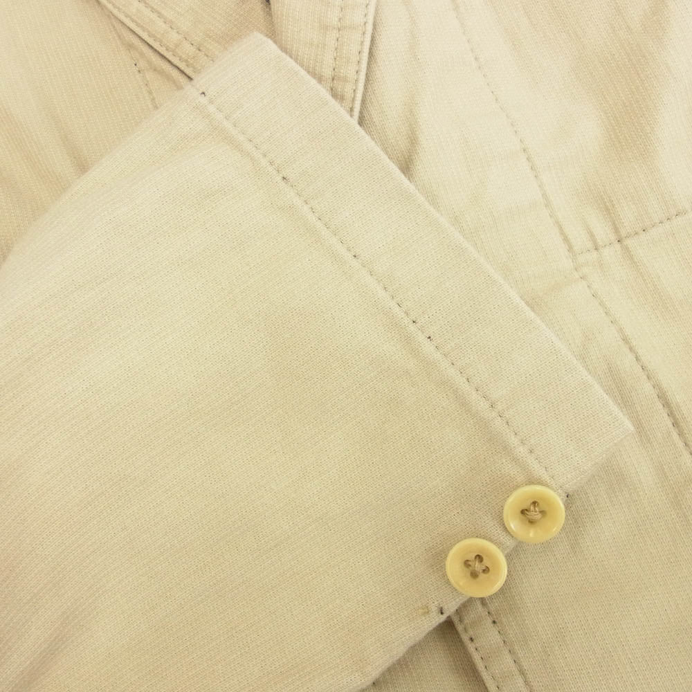 Y's Yohji Yamamoto ワイズ ヨウジヤマモト MJ-P09-022 ピケ セット アップ ベージュ系 トップス4、ボトムス５【中古】