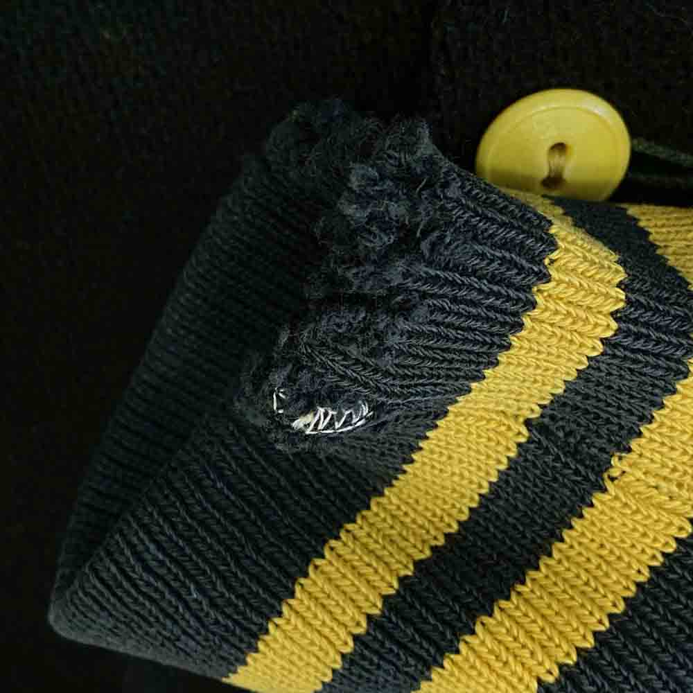 Champion チャンピオン 50s 60s USA製 ランナーズタグ ランタグ アワード ジャケット スタジャン ブラック系 42-44【中古】