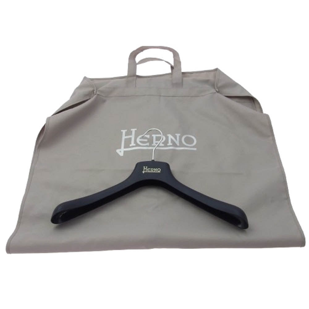 Herno ヘルノ GA00021UL-12803 LAMINAR ラミナー ウォーターレペレント ストレッチナイロン 2B テーラード ジャケット ブラック系 44【美品】【中古】