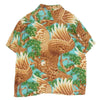 SUN SURF サンサーフ SS39273 WATUMULL’S SPECIAL EDITION TAKA MASTER OF THE HUNT スペシャル 鷹 松 アロハ ハワイアン シャツ ブラウン系 XL【美品】【中古】