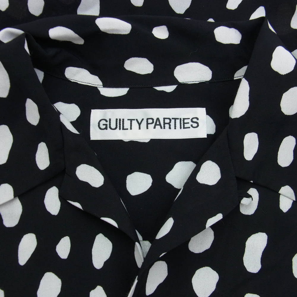 WACKO MARIA ワコマリア 24SS 24SS-WMS-HI02 HAWAIIAN SHIRT S/S (TYPE-2) アロハ ハワイアン シャツ ブラック系 M【美品】【中古】