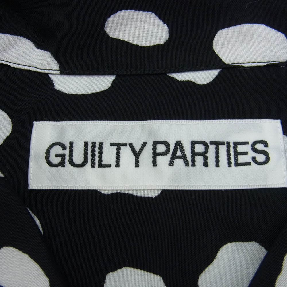 WACKO MARIA ワコマリア 24SS 24SS-WMS-HI02 HAWAIIAN SHIRT S/S (TYPE-2) アロハ ハワイアン シャツ ブラック系 M【美品】【中古】