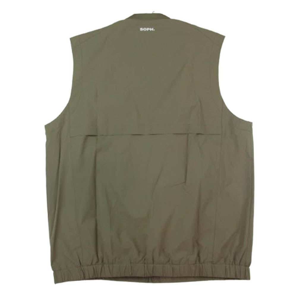 F.C.R.B. エフシーアールビー 24SS FCRB-240056 VENTILATION TRAINING VEST ベンチレーション トレーニング ベスト ベージュ系 S【新古品】【未使用】【中古】